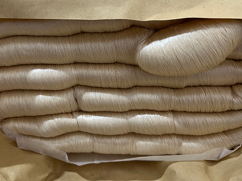 Tussah Silk water reeled